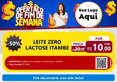 Modelo de Cartaz para Cartaz A4 Horizontal
