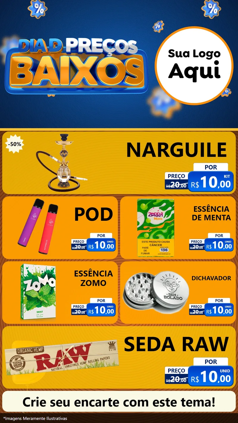Modelo de TV para TV Vertical com o tema Dia D Preço Baixo para Tabacaria