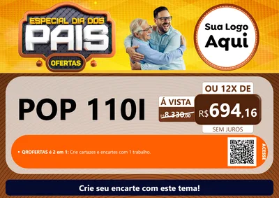 Modelo de Cartaz para Cartaz A4 Horizontal