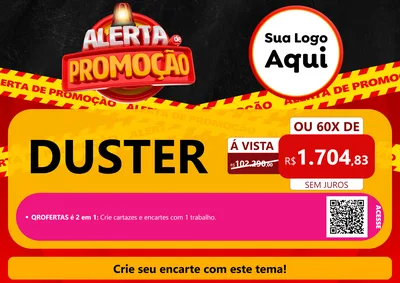 Modelo de Cartaz para Cartaz A4 Horizontal
