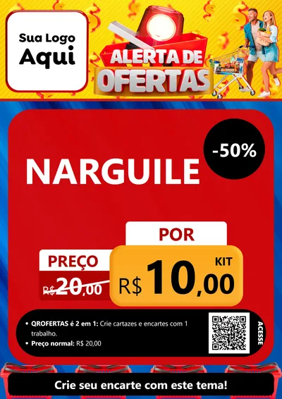 Modelo de Cartaz para Cartaz A4 Vertical