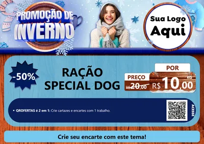 Modelo de Cartaz para Cartaz A4 Horizontal
