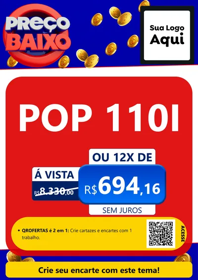 Modelo de Cartaz para Cartaz A4 Vertical