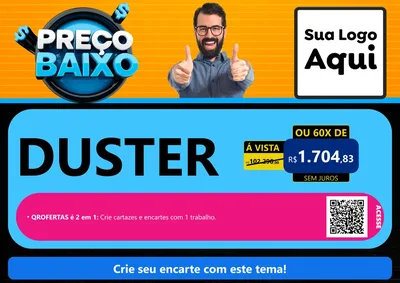 Modelo de Cartaz para Cartaz A4 Horizontal