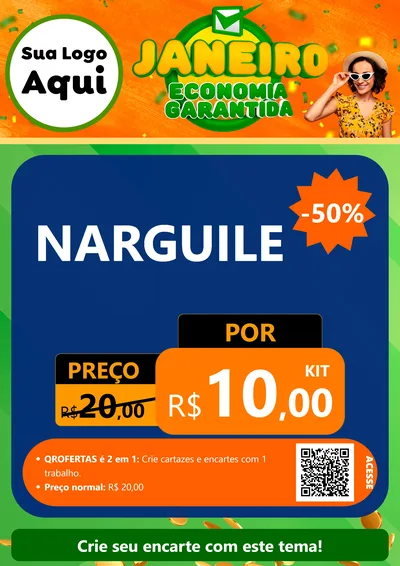 Modelo de Cartaz para Cartaz A4 Vertical