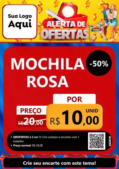 Modelo de Cartaz para Cartaz A4 Vertical