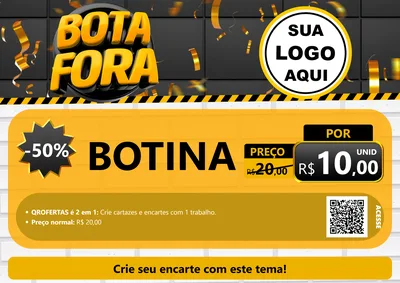 Modelo de Cartaz para Cartaz A4 Horizontal