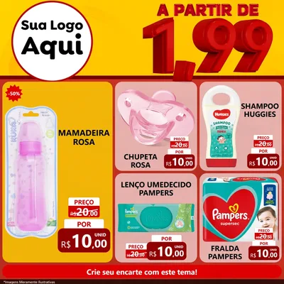 Modelo de Rede Social para Feed Facebook com o tema A Partir de Um e Noventa e Nove - 1,99