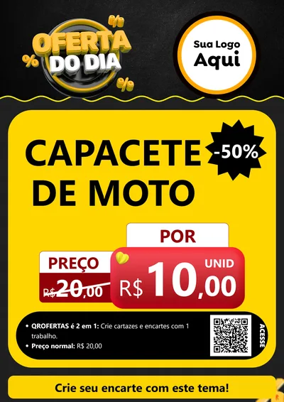Modelo de Cartaz para Cartaz A4 Vertical
