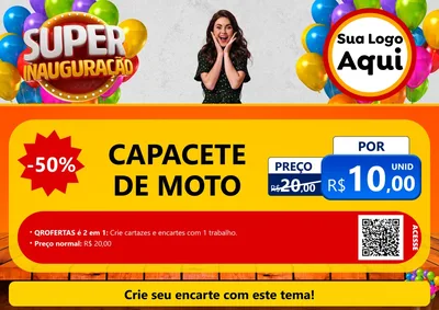 Modelo de Cartaz para Cartaz A4 Horizontal