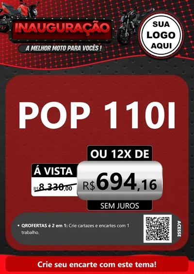 Modelo de Cartaz para Cartaz A4 Vertical