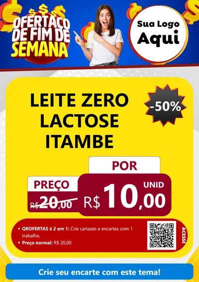 Modelo de Cartaz para Cartaz A4 Vertical