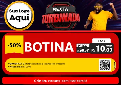 Modelo de Cartaz para Cartaz A4 Horizontal