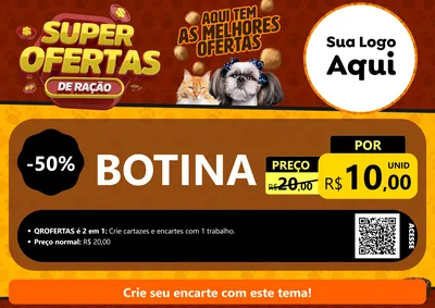 Modelo de Cartaz para Cartaz A4 Horizontal