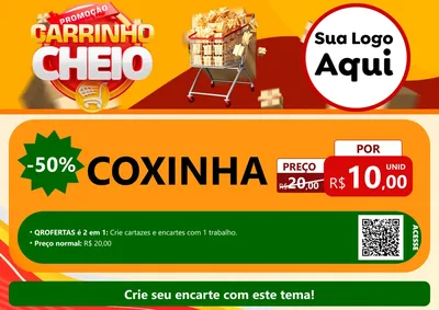 Modelo de Cartaz para Cartaz A4 Horizontal