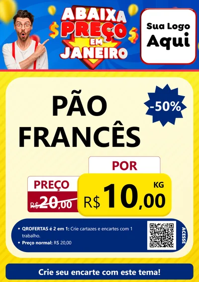 Modelo de Cartaz para Cartaz A4 Vertical