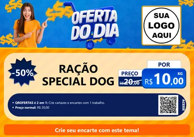 Modelo de Cartaz para Cartaz A4 Horizontal