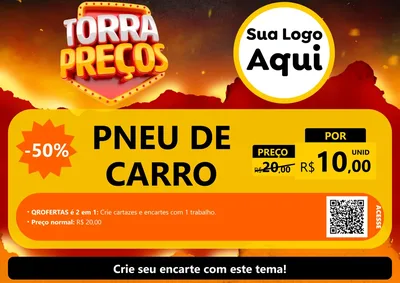 Modelo de Cartaz para Cartaz A4 Horizontal