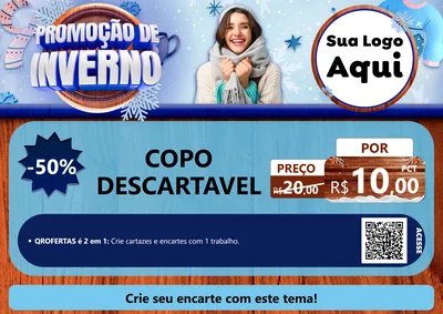 Modelo de Cartaz para Cartaz A4 Horizontal