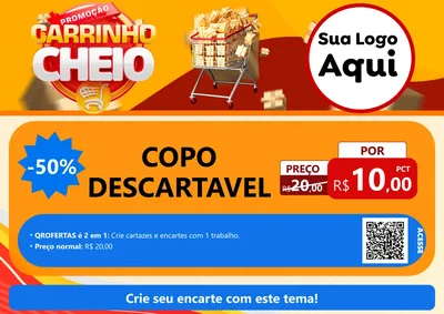 Modelo de Cartaz para Cartaz A4 Horizontal