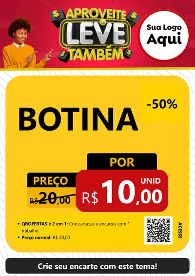 Modelo de Cartaz para Cartaz A4 Vertical