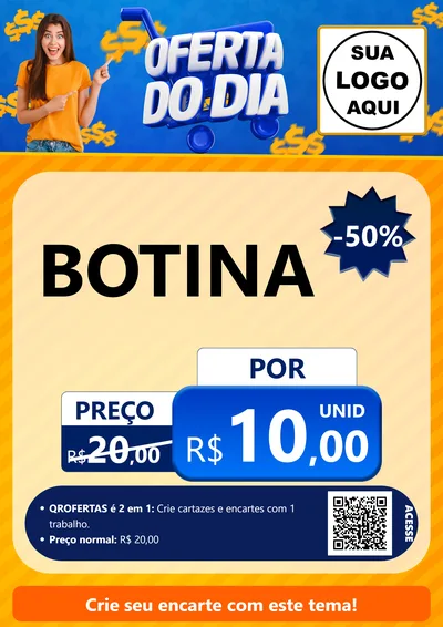 Modelo de Cartaz para Cartaz A4 Vertical
