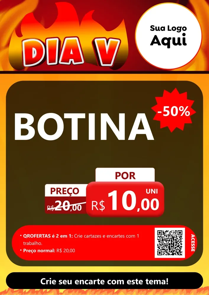 Modelo de Cartaz para Cartaz A4 Vertical com o tema Dia V para Agropecuária