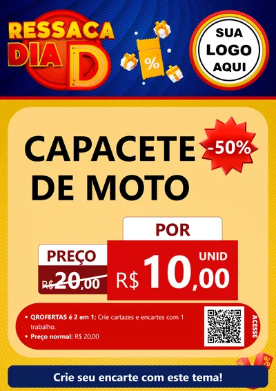 Modelo de Cartaz para Cartaz A4 Vertical