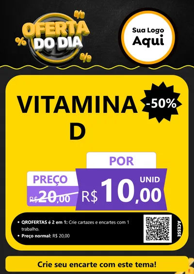 Modelo de Cartaz para Cartaz A4 Vertical