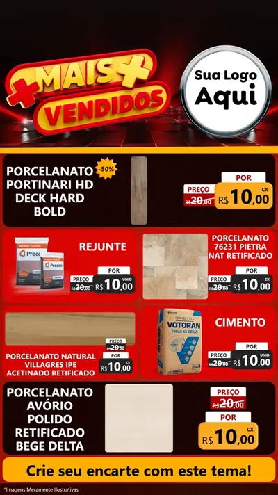 Modelo de TV para TV Vertical