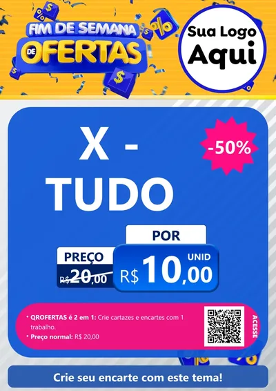 Modelo de Cartaz para Cartaz A4 Vertical