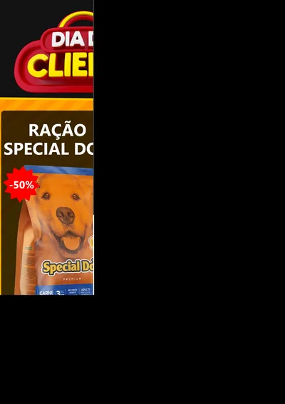 Modelo de Encarte para Encarte A4 Vertical com o tema Dia do Cliente para Pet Shop