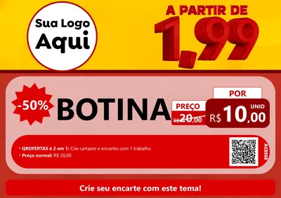 Modelo de Cartaz para Cartaz A4 Horizontal