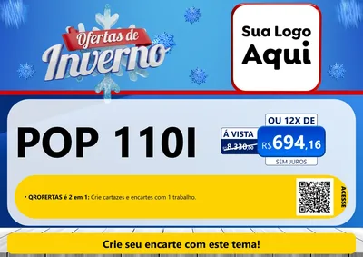 Modelo de Cartaz para Cartaz A4 Horizontal