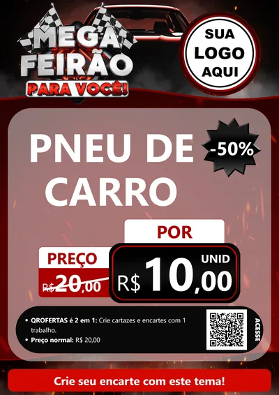 Modelo de Cartaz para Cartaz A4 Vertical