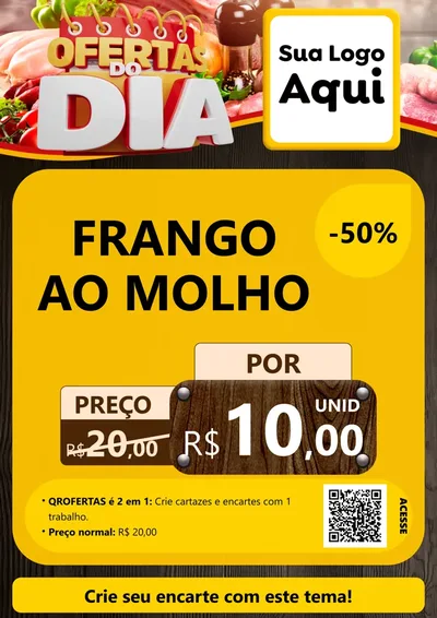 Modelo de Cartaz para Cartaz A4 Vertical