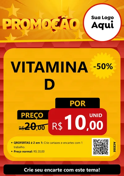 Modelo de Cartaz para Cartaz A4 Vertical