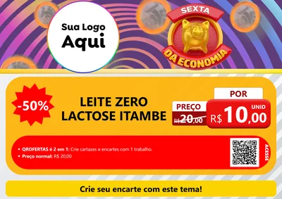 Modelo de Cartaz para Cartaz A4 Horizontal