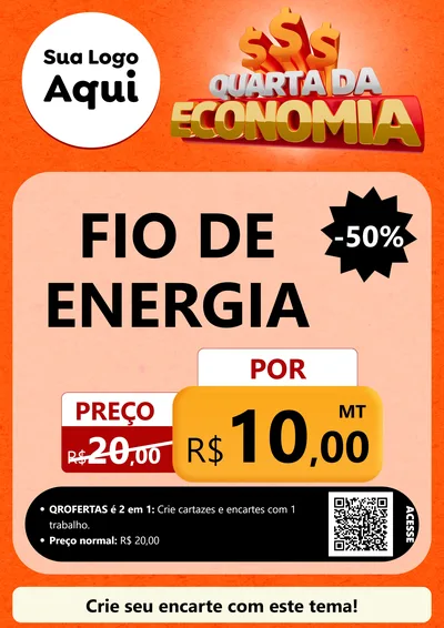 Modelo de Cartaz para Cartaz A4 Vertical