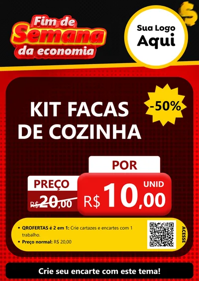 Modelo de Cartaz para Cartaz A4 Vertical
