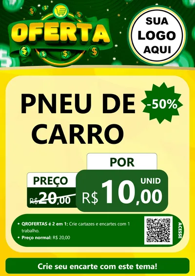 Modelo de Cartaz para Cartaz A4 Vertical