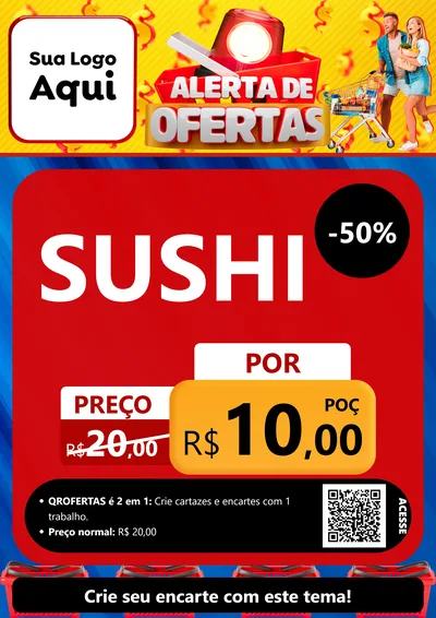 Modelo de Cartaz para Cartaz A4 Vertical