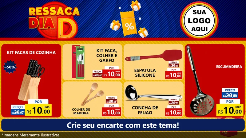 Modelo de TV para TV Horizontal com o tema Ressaca Dia D para Utilidades Domésticas