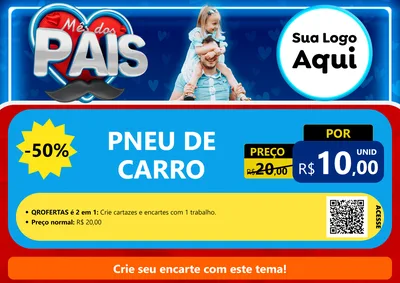 Modelo de Cartaz para Cartaz A4 Horizontal