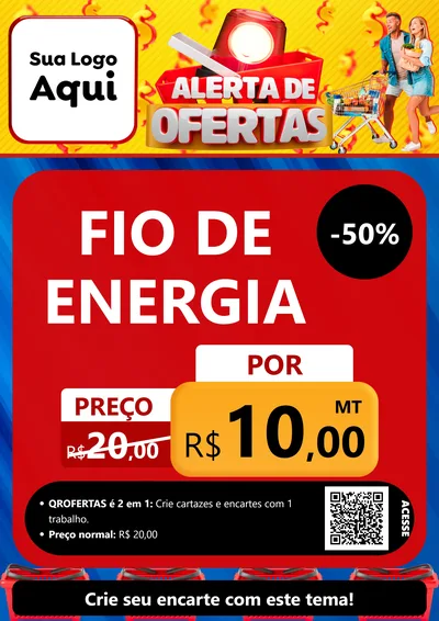 Modelo de Cartaz para Cartaz A4 Vertical