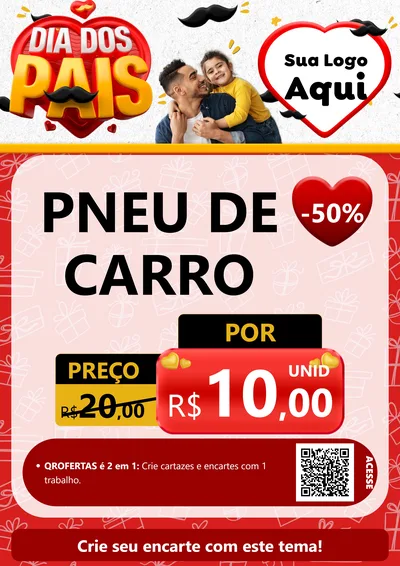 Modelo de Cartaz para Cartaz A4 Vertical