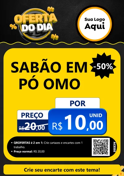 Modelo de Cartaz para Cartaz A4 Vertical