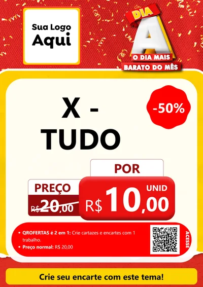 Modelo de Cartaz para Cartaz A4 Vertical
