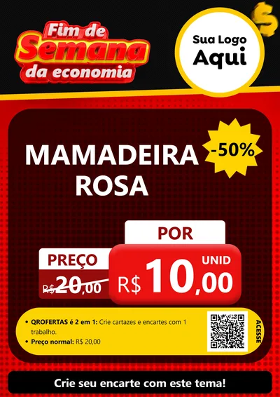 Modelo de Cartaz para Cartaz A4 Vertical