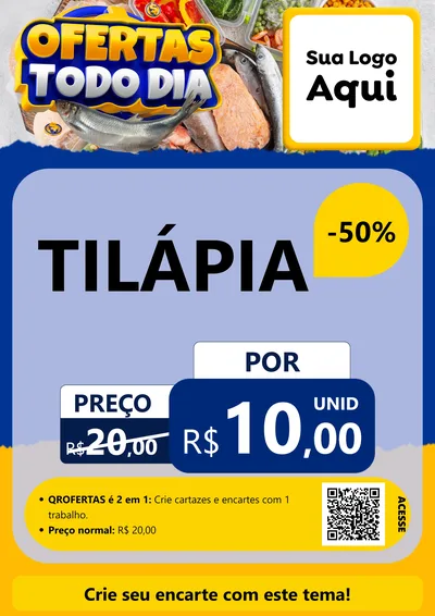 Modelo de Cartaz para Cartaz A4 Vertical